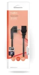 Nedis Napájací kábel Schuko - IEC-320-C19 čierna / Napájací kábel / 10 A / uhlový - priamy / 2 m (CEGB10300BK20)