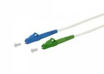 OPTIX LC/ APC-LC/UPC biely / Optický patch kábel / simplex / 9/125 / armovaný LSZH 3 mm / 3 m (859558900472)