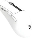 Aqirys ZEPHYR biela / Bezdrôtová herná myš / optická / 26000 DPI / dual mode (bezdrôtová/drôtová) (AQRYS_ZEPHYRWH)