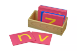 Moyo Montessori Moyo Montessori Hmatové písmená (tlačené písmo - malé - americká norma)