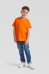 Fruit of the Loom Kids Valueweight T Detské tričko 16.1033 svetloružové light pink 128