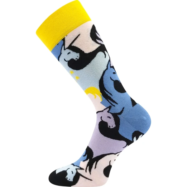 Ponožky LONKA Twidor unicorns 3 páry 39-42 118039