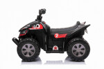 Mamido Detská elektrická štvorkolka The Fastest čierna