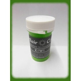 Gélová farba kiwi pastelová 25 g - Sugarflair - Sugarflair