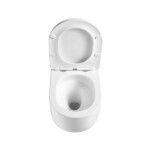 INVENA - WC misa závesná, Korfu guľatá, s doskou soft-close CE-95-001-L