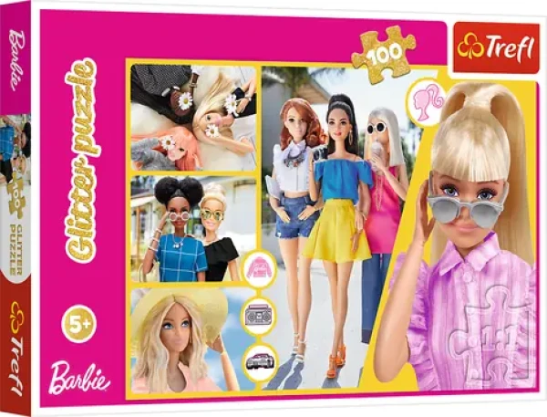 Trefl - Puzzle - Trblietavé: Barbie