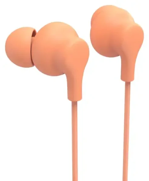 HAMA Curly oranžová / Slúchadlá do uší s mikrofónom / USB-C / 1.2 m