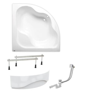 Rohová vaňa Laguna Samanta Plus 140x140 cm akrylát ľavá aj pravá SIKOSM1400APNP SIKOSM1400APNP