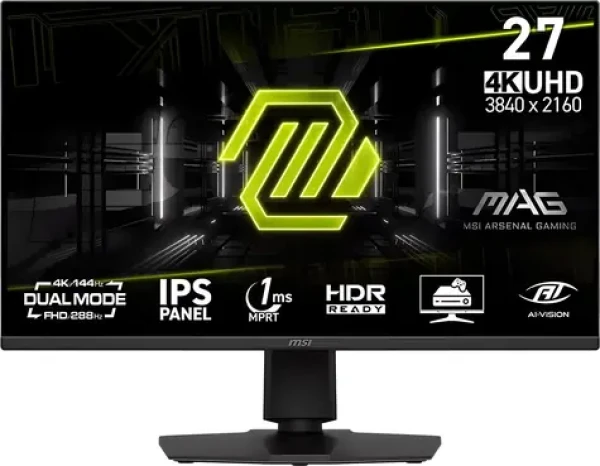 27" MSI MAG 275UPD E14 čierna / 3840 x 2160 / IPS / 144 Hz / HDMI + DP / VESA (MAG 275UPD E14)