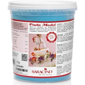 Modelovacia hmota modrá 1 kg - Saracino - Saracino
