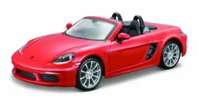 Bburago Plus Porsche 718 Boxster Orange