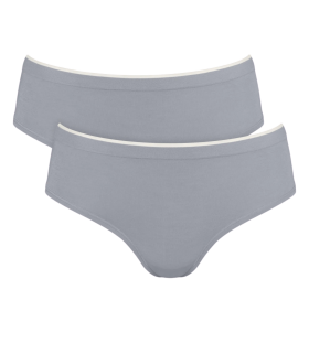 Dámske nohavičky GO Sense Hipster 2P - GRAY - sivá 3602 - SLOGGI CHROME S