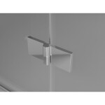 MEXEN/S - Mist-F sprchovací kút skladacie dvere pravá 90 x 80, transparent, chróm 8A6T-090-080-01-00-P