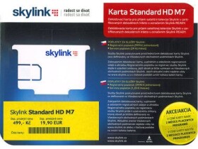 SKYLINK dekódovacia karta Standard HD M7 Irdeto (KARSLIRN003)