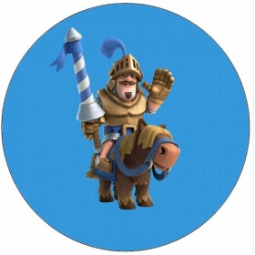 Jedlý papier Clash Royale rytier na koni 19,5 cm - Pictu Hap - Pictu Hap
