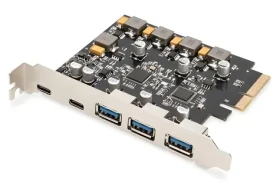 Digitus DS-30222 / PCIe radič / 2x USB-C / 3x USB A / USB 3.2 Gen 2 (DS-30222)