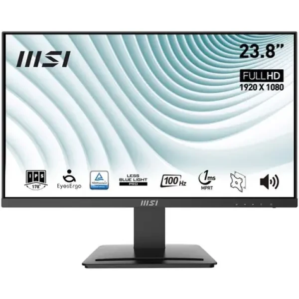 23.8" MSI PRE MP243X čierna / LED / 1920 x 1080 / IPS / 16:9 / 4ms / 1000:1 / HDMI + DP / VESA (PRO MP243X)