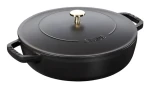 Staub Chistera 28 cm čierna / Pekáč / okrúhly (40511-472-0)