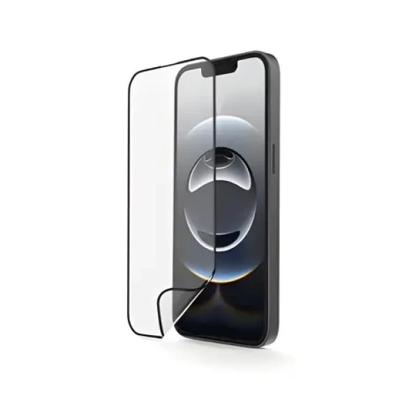 HAMA Super Hybrid / Ochranné sklo na displej / Apple iPhone 13/14/16e/17e / 0,22 mm / D3O (00222738)