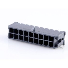 Molex vstavaná pinová lišta (štandardná) Počet pólov 18 Raster (rozteč): 3.00 mm 430451811 1 ks Tape on Full reel; 430451811