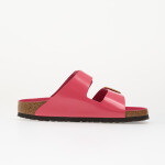 Tenisky Birkenstock Arizona Big Buckle Natural Leather Patent Women High-Shine Fuchsia Tulip EUR 40