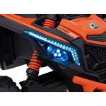 Mamido Elektrické autíčko Buggy Can-Am Maverick 24V 4x200W oranžové