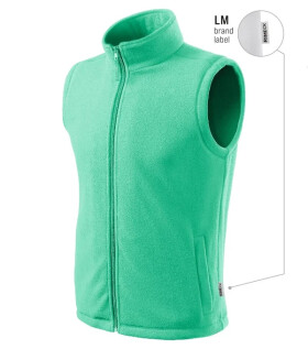 Next fleecová vesta unisex mint 95 (štítok značky) XL