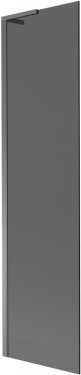 MEXEN/S - Next L vaňová zástena FIX 50 x 150, grafit, grafit metal 895-050-000-03-40-95