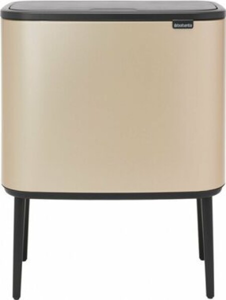 Brabantia Bo Touch Odpadkový kôš na triedený odpad 11 + 23 Champagne / 54 x 68 x 31.5 cm (304620)