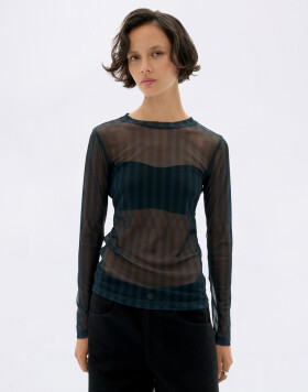 Thinking MU Esqué Blue Tere Top BLUE XS