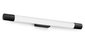 Philips Rover čierna / Kúpeľňové nástenné LED svietidlo / 10W / 900lm / 2700K / IP44 (SKL000470469)