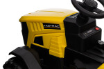 Mamido Mamido Detský elektrický traktor s vlečkou 12V 7Ah žltý