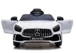 Mamido Detské elektrické autíčko Mercedes GTR biele