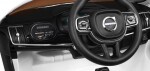 Mamido Detské elektrické auto Volvo S90 biele