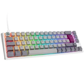 Ducky One 3 Cherry MX-Brown šedá / herná klávesnica / podsvietená / mechanická / drôtová USB-C / DE (DKON2167ST-BDEPDMIWHHC2)