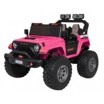 Mamido Elektrické autíčko Extreme Sport 4x4 s premenlivou veľkosťou ružové