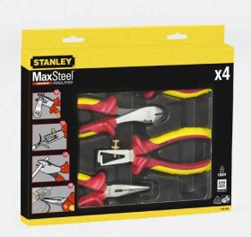 Stanley Sada kleští MaxSteel VDE, 3 ks