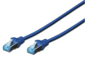 Digitus modrý / Patch kábel / Cat 5e / SF/UTP / AWG 26/7 / 1 m (DK-1532-010/B)