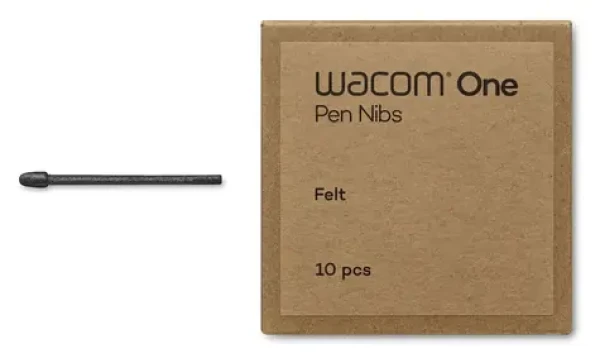 Wacom Pen Nibs Felt / Náhradné hroty pera / plstené / 10 ks / pre Wacom One Standard Pen (ACK24919Z)