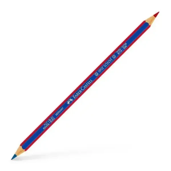 Faber-Castell Dvojfarebná ceruzka / červená-modrá (116000)