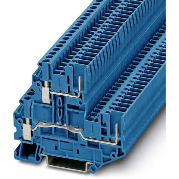Double-level terminal block UTTB 2,5/2P BU 3060364 Phoenix Contact; 3060364