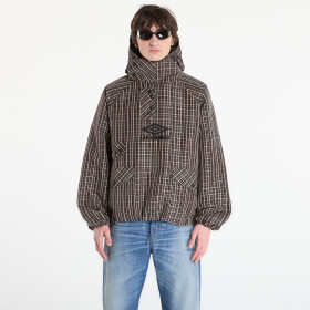 Bunda Umbro by SlamJam Check Smock Anorak Beige/ Dark Brown M