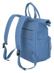Roll top batoh Travelite Basics Short Handle Roll-up Denim
