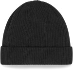 Beechfield B 50N Pletená čiapka z bio bavlny 53.0050 čierna black onesize
