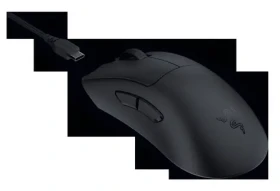 Razer DeathAdder V3 Pro + HyperPolling Wireless Dongle / Herná bezdrôtová myš / optická / 30000DPI / 2.4GHz / 5 tlačidiel