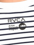 RVCA LOVE SURVIVAL NAVY STRIPE dámske tričko krátkym rukávom