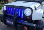 Mamido Elektrické autíčko Jeep Raptor 4x4 biele