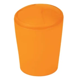 Spirella MOVE výklopný odpadkový kôš 2 L oranžový/plast (7610583104755)