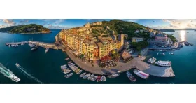 EUROGRAPHICS Panoramatické puzzle Porto Venere, Taliansko