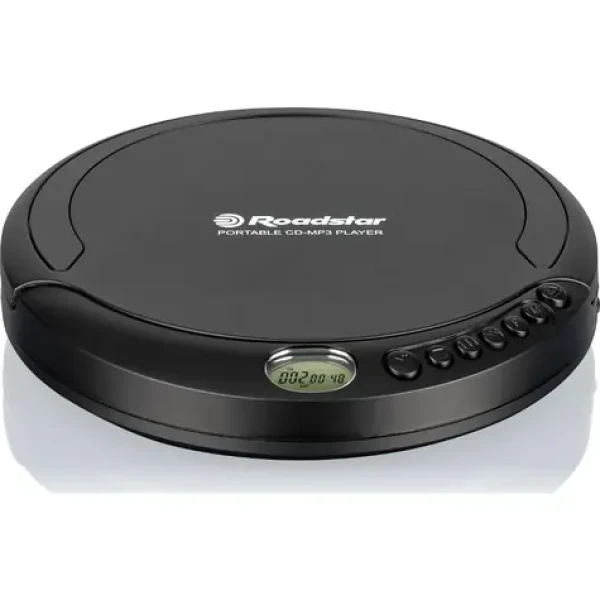 ROADSTAR PCD-498N MP/BK čierna / Prenosný CD prehrávač / MP3 / 3.5mm / CDCD-RCD-RW (7621800032331)